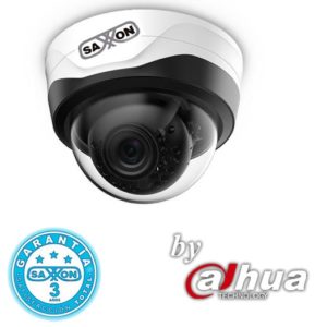 SAXXON PRO DF2820TM- CAMARA IP DOMO ANTIVANDALICO 2MP/ 1080P/ H264+/ LENTE 2.8MM/ LUZ IR 30M/ IP67/ POE/ P2P/ ANGULO VISION 101 GRADOS/ METALICA