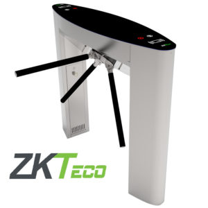 ZK TS5022A - TORNIQUETE TIPO PUENTE/ MOTORIZADO/ CUBIERTA SUPERIOR DE CRISTAL TEMPLADO/ INCLUYE BIOMETRICOS FR1200 Y PANEL INBIO260 / 20000FPS