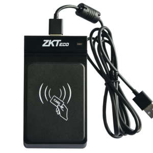 ZKTECO CR20ID - Lector Enrolador de Tarjetas ID/ Puerto USB/ Compatible con IDCARD ZKTECO