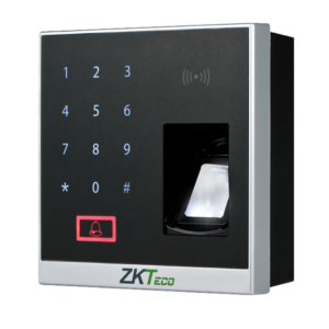 ZKTECO X8BT - Kit Control de Acceso Simple / 500 Huellas / 500 Tarjetas ID / SILK ID / Bluetooth / Imán 270 Kgs / Botón / Sensor de Puerta / #Irresistibles