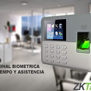 ZKTECO LX50 - Control de Asistencia Básico / 500 Usuarios / 500 Huellas / 500 Password / Descargas USB en Hoja de Cálculo